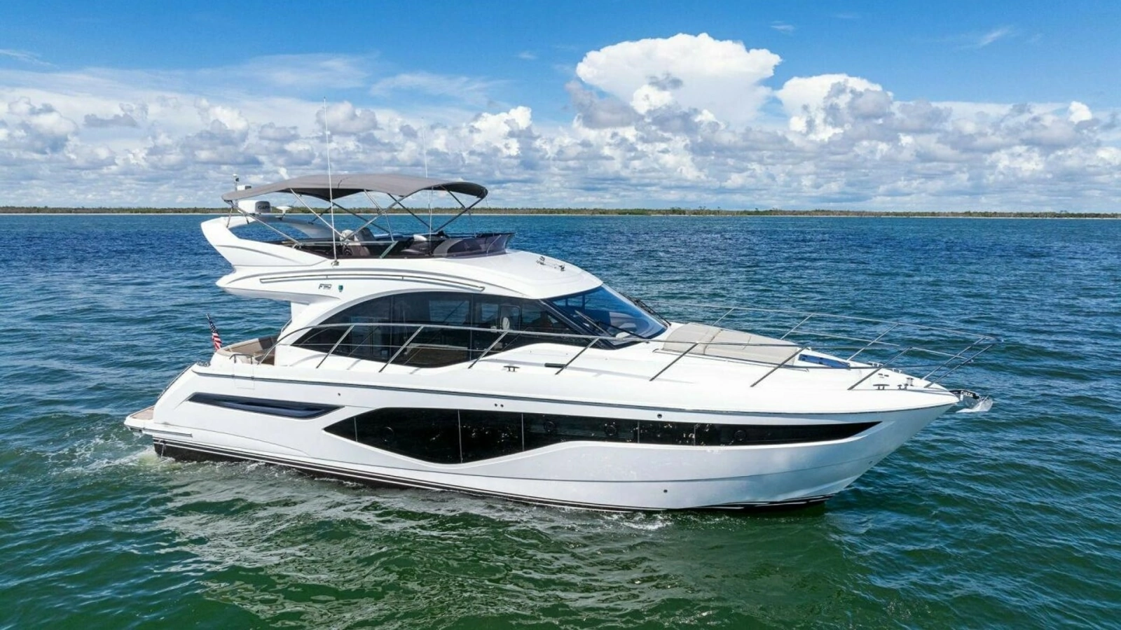 2025 Princess F50 Flybridge Profile