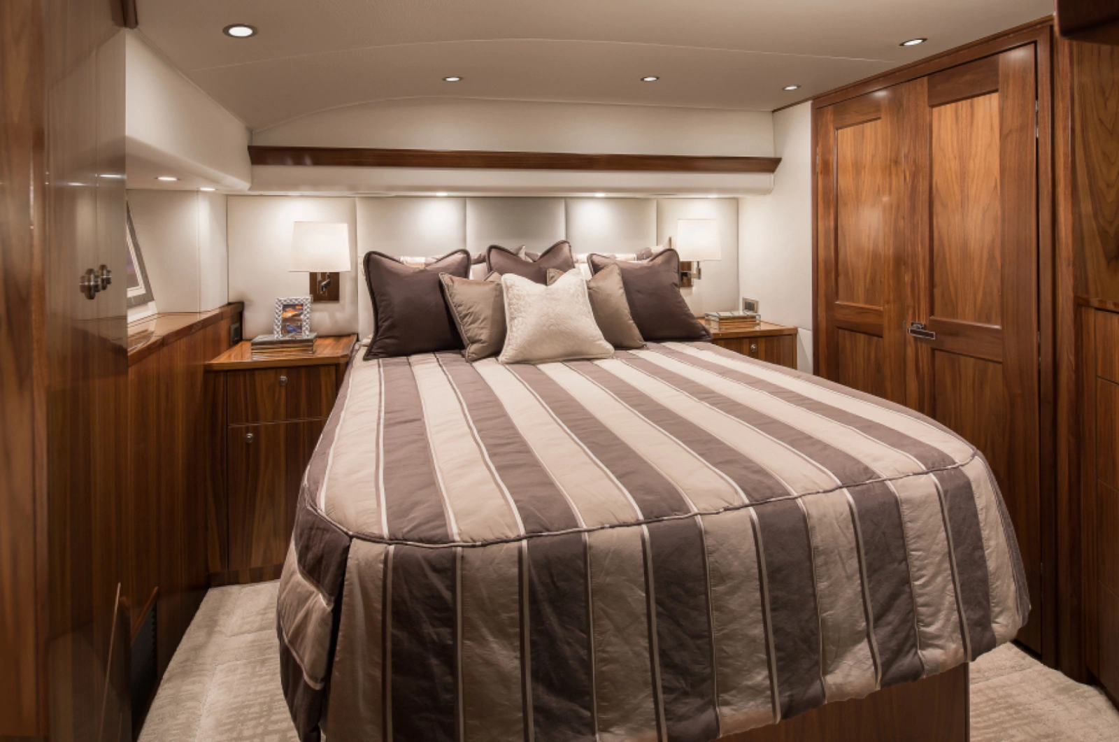 New  68 Viking Yacht Convertible  Stateroom