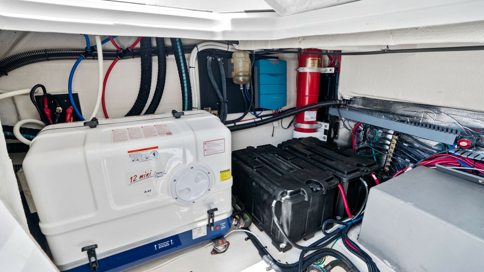 Engine Room with Generator System