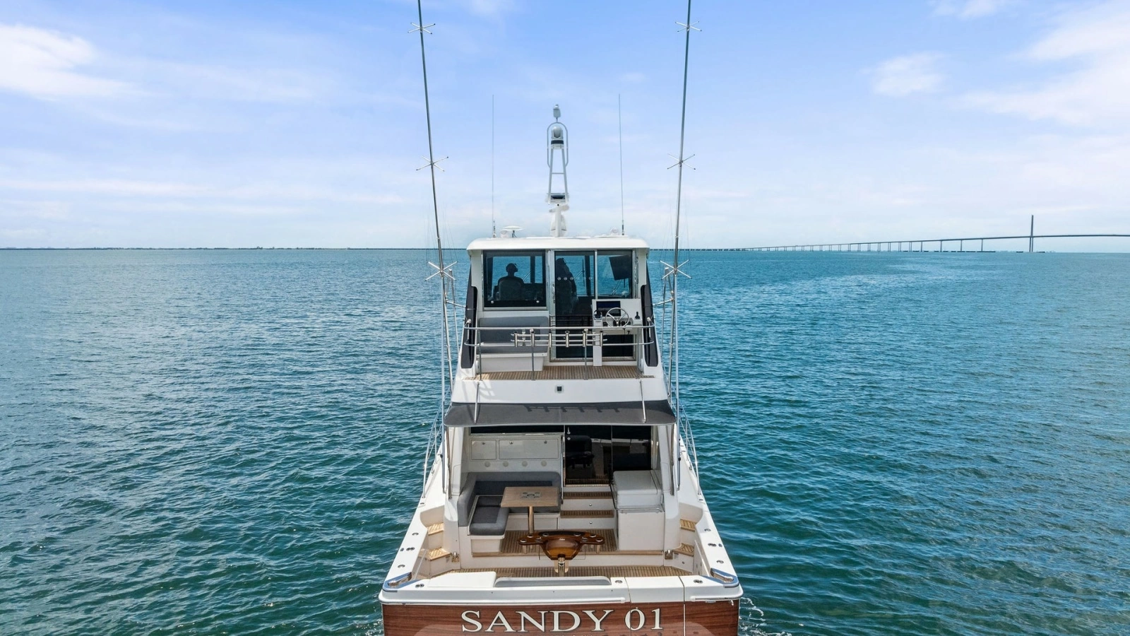Aft Deck and Enclosed Bridge View