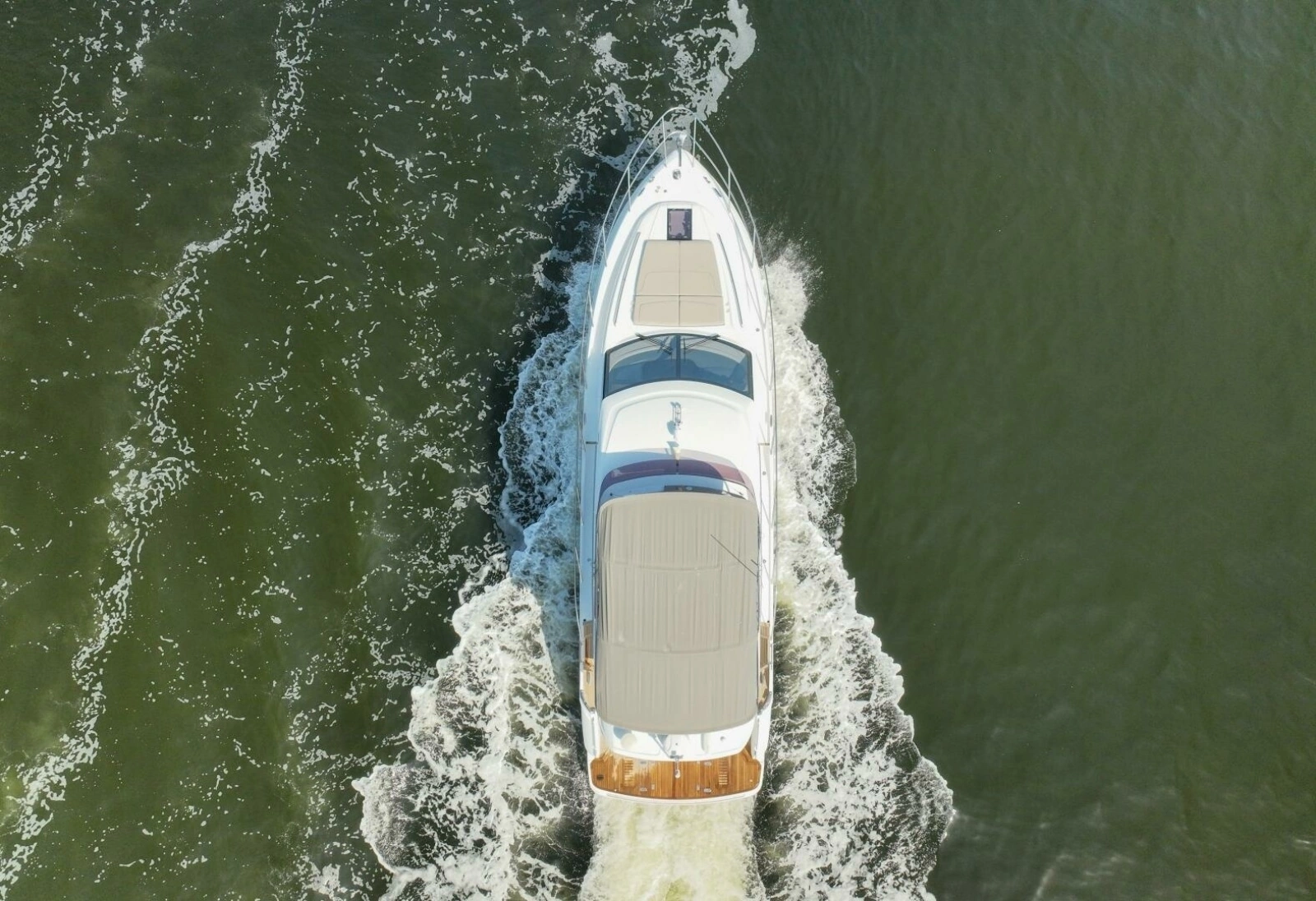2021 Princess F50- MAKING TIME- Engine room- Aerial 