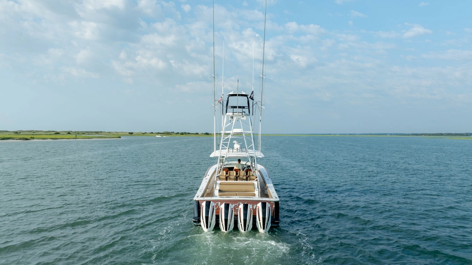 Aft View with Triple Engines