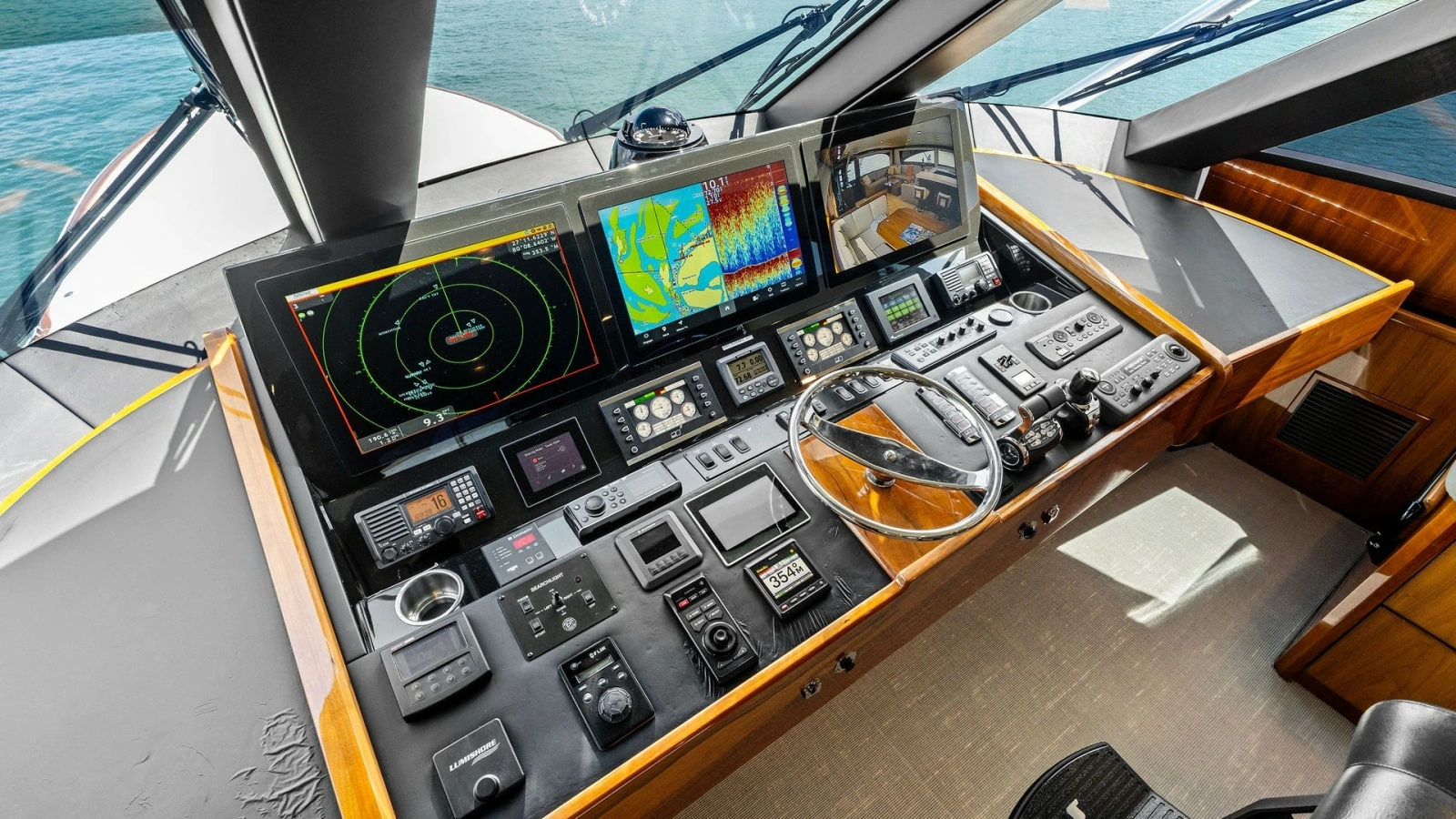 2016 Viking 80 Enclosed Bridge- FRIGATE- Enclosed Bridge Helm