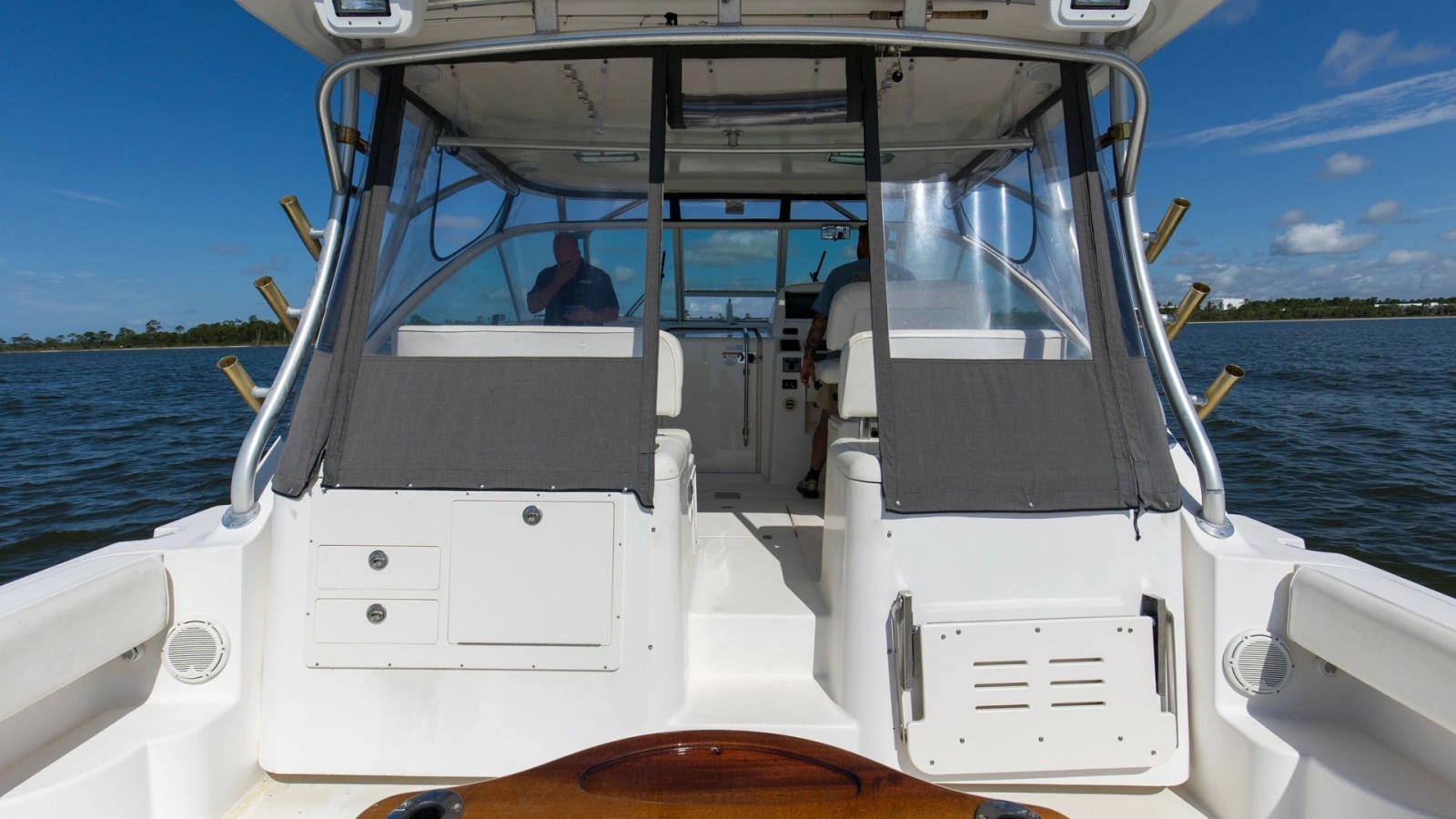 Aft Deck and Helm Enclosure