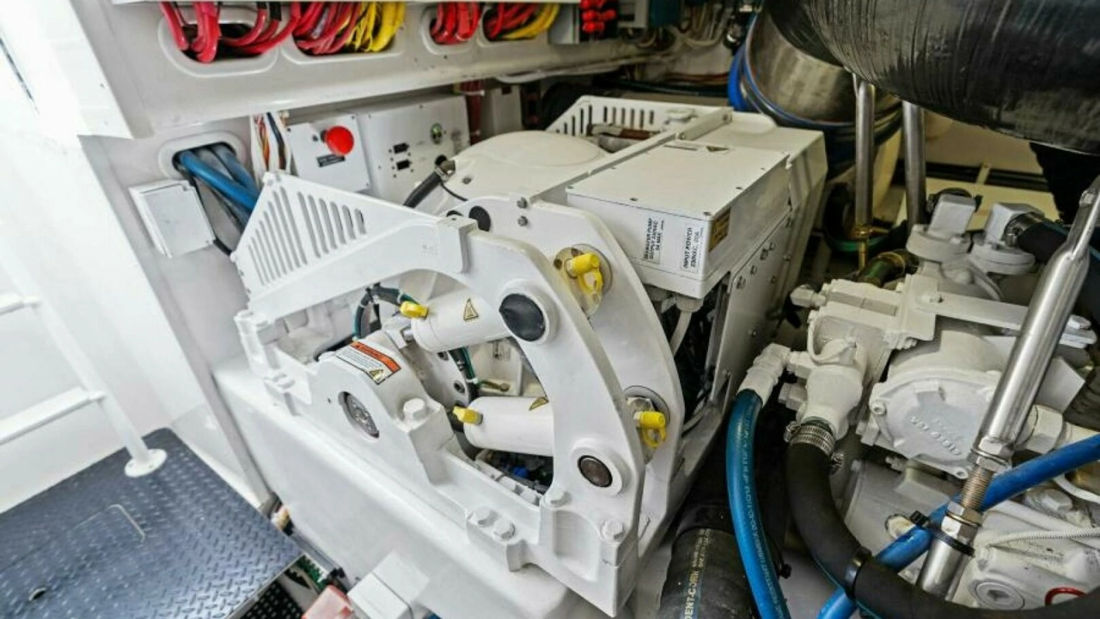Engine Room with Generator View