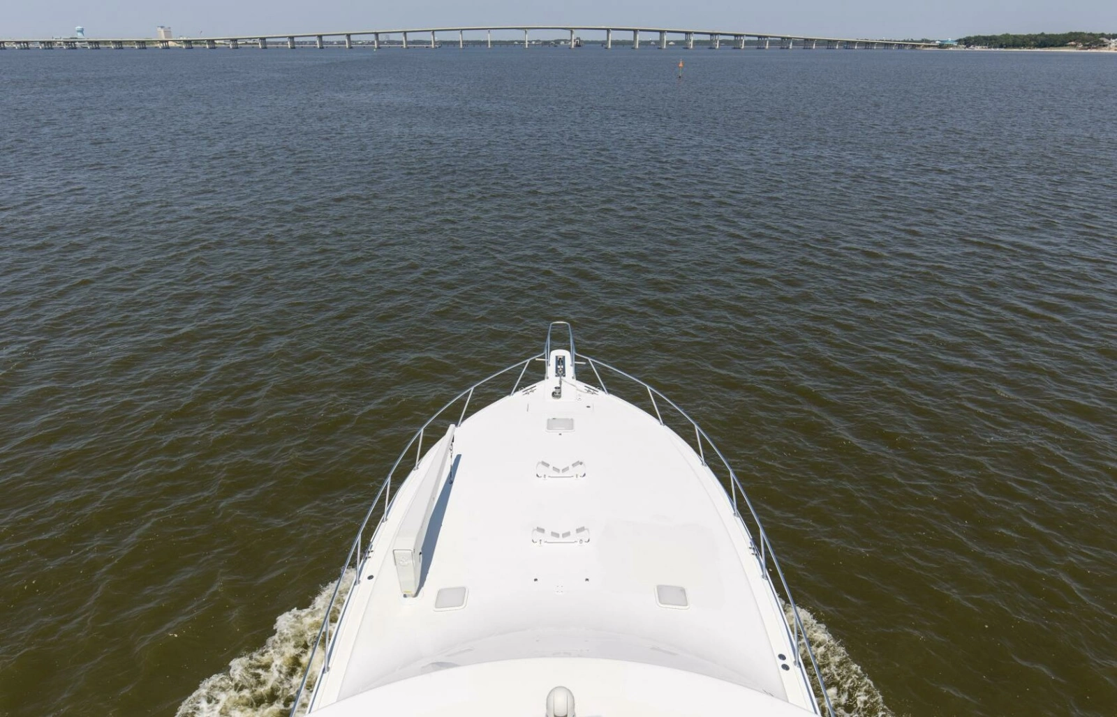 2007 64 Viking Enclosed Bridge Reel Blues Tower View