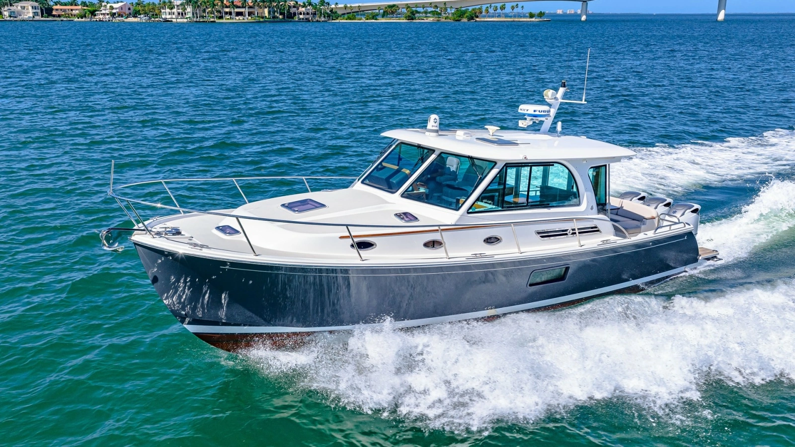 Portside View in Motion