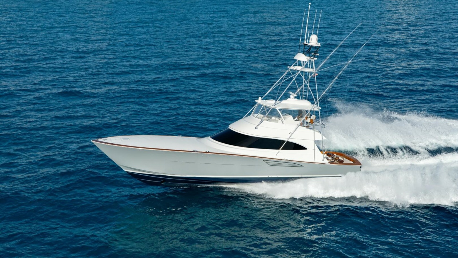 Viking 74 Convertible Cruising Profile
