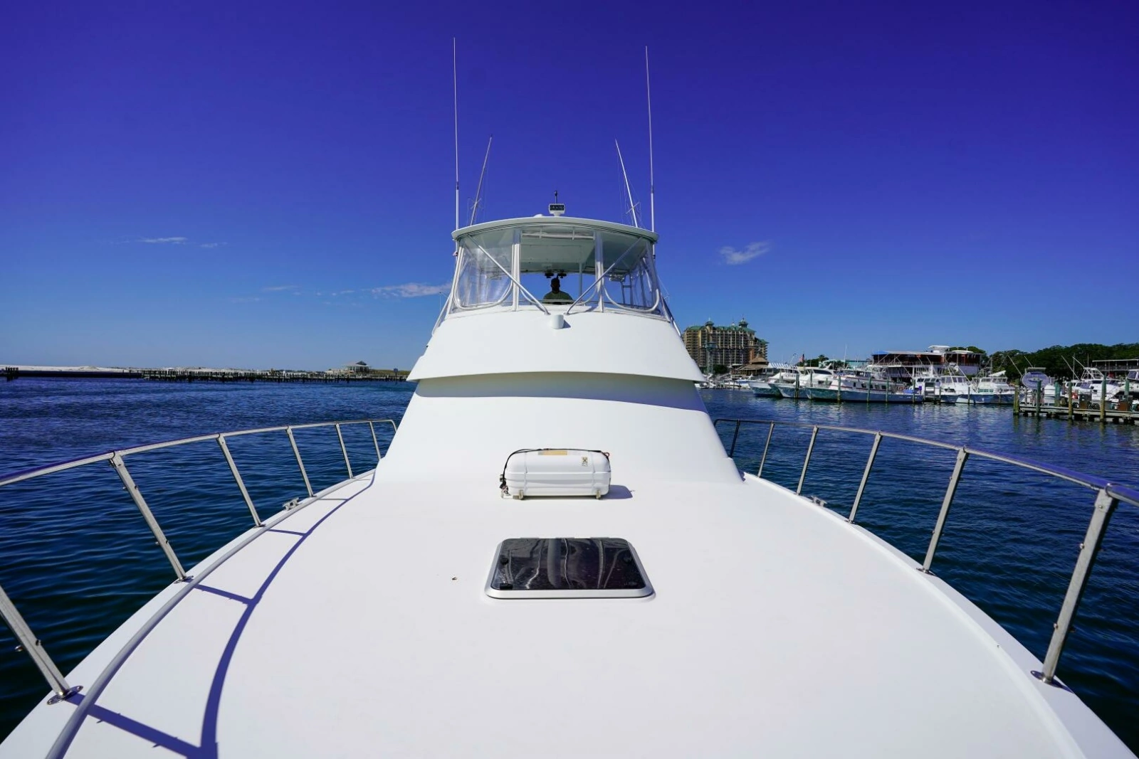 1994 Hatteras 46 Convertible- CHANGE ORDER- Bow