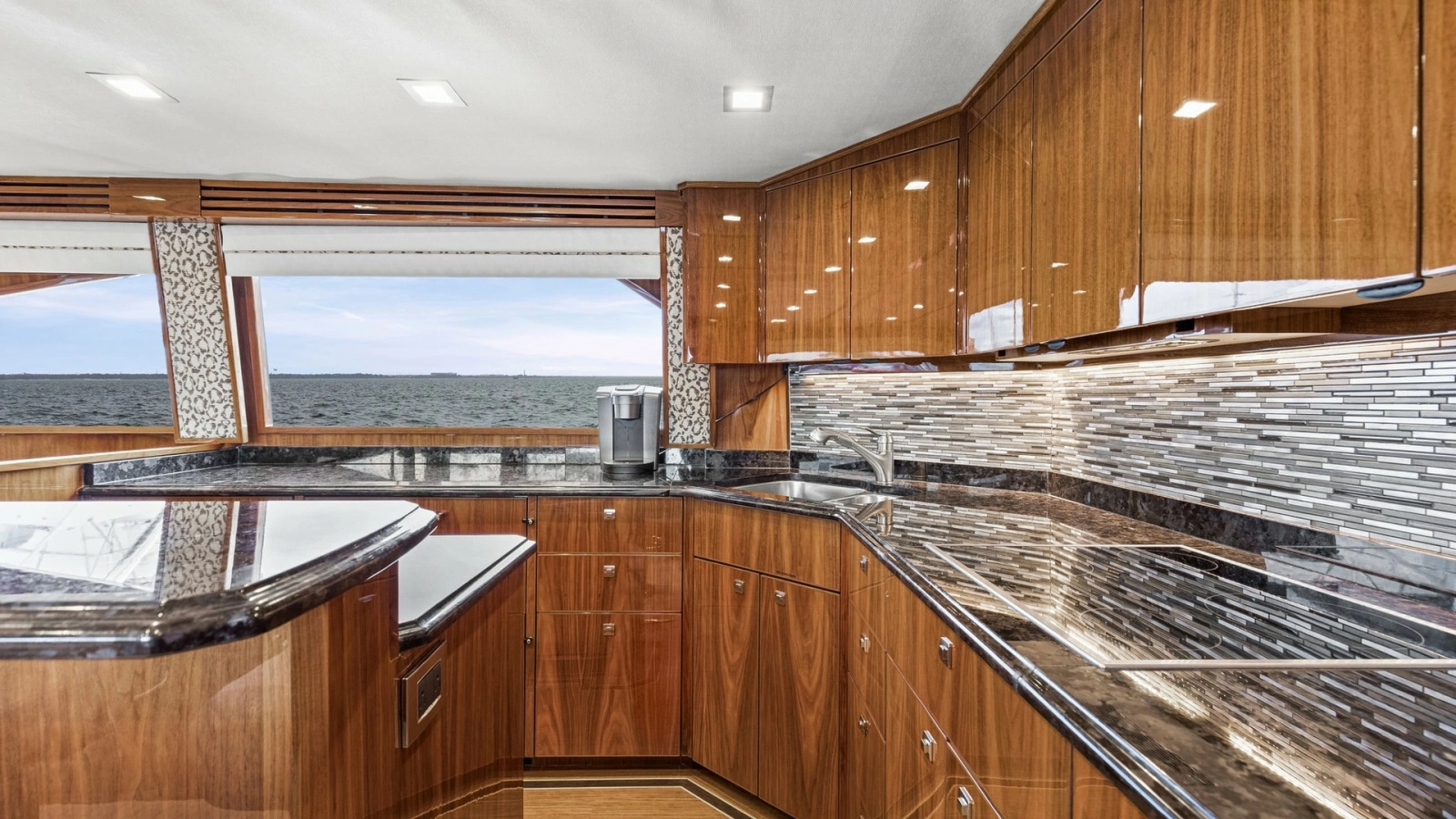 2017 72 Viking Enclosed Bridge Share-E Galley (6)