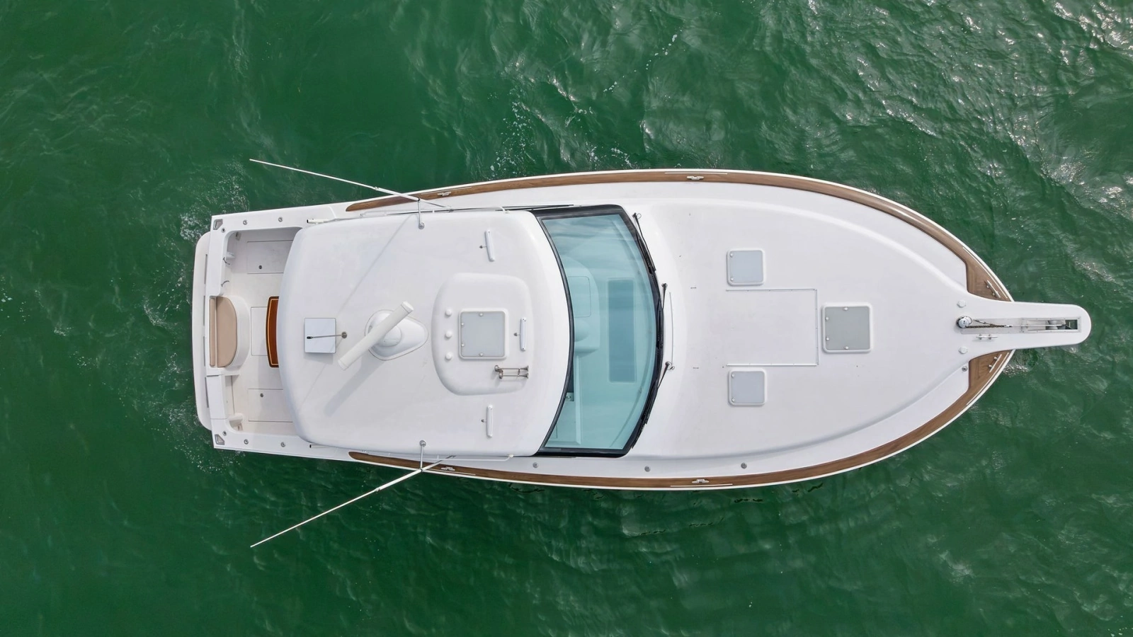 Aerial View of Deck and Bow