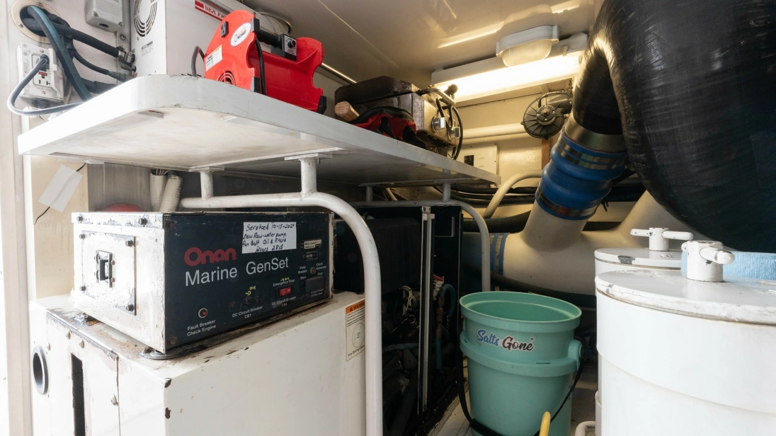 Engine Room with Onan Generator