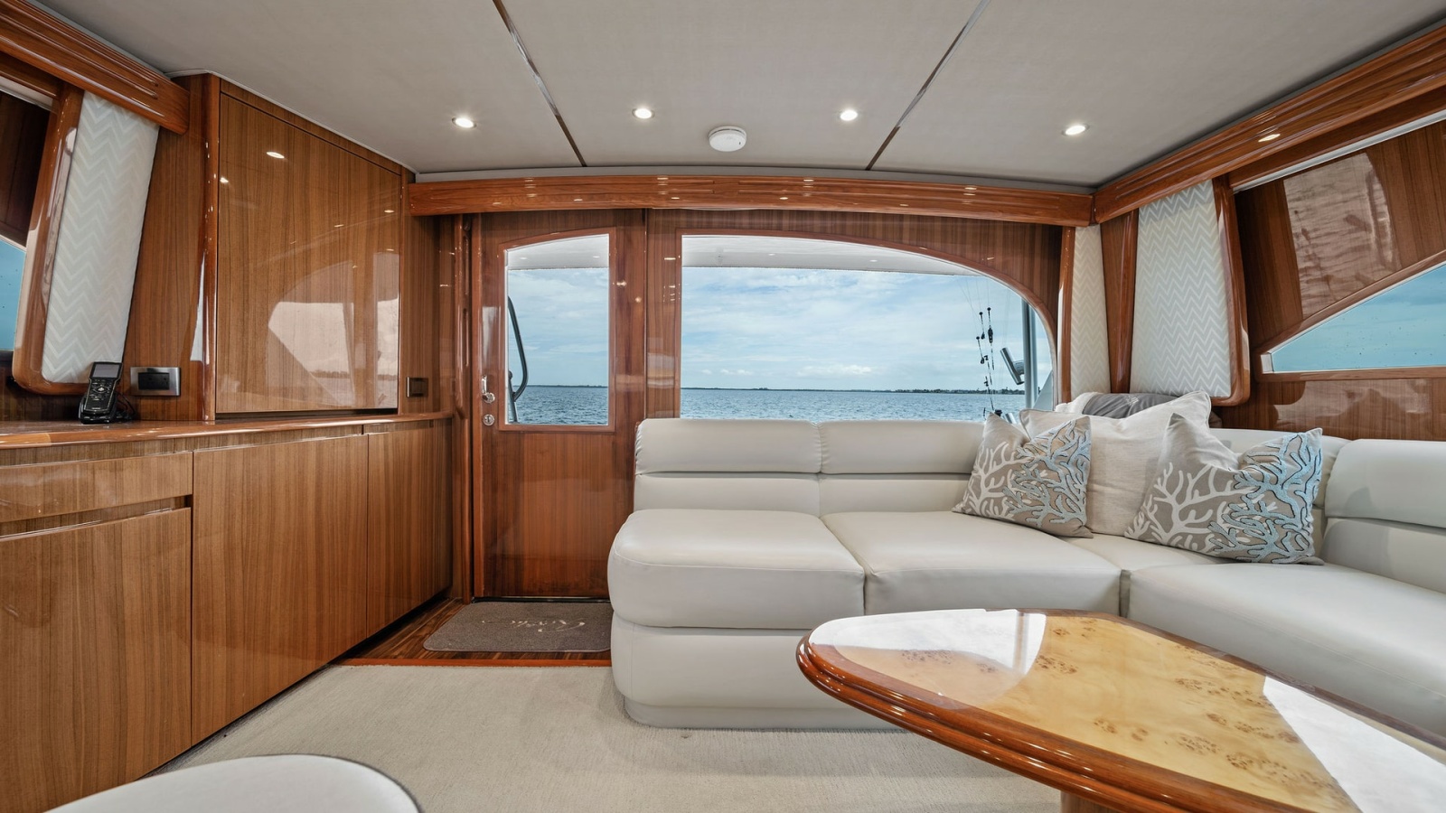 Spacious Salon with Ocean Views