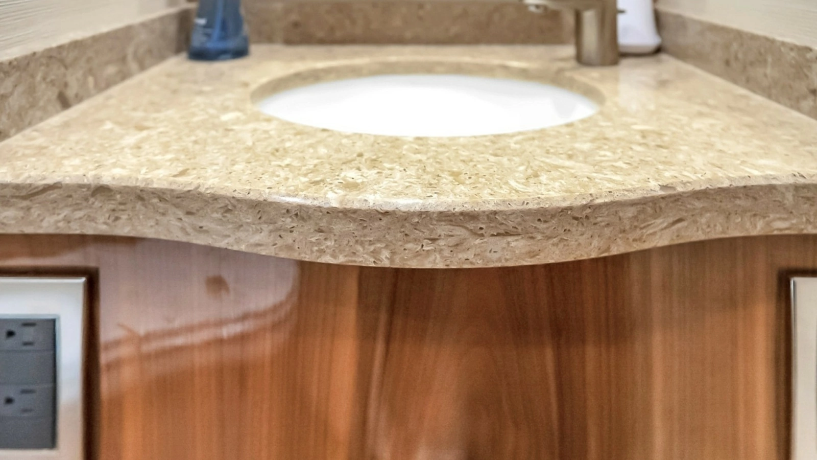 Luxury Vanity with Marble Countertop
