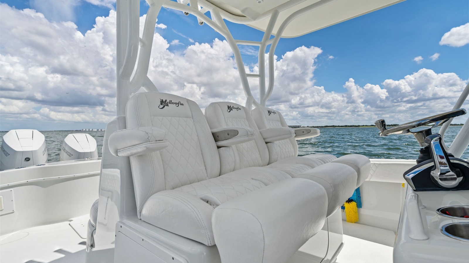 Helm Seating and Console View