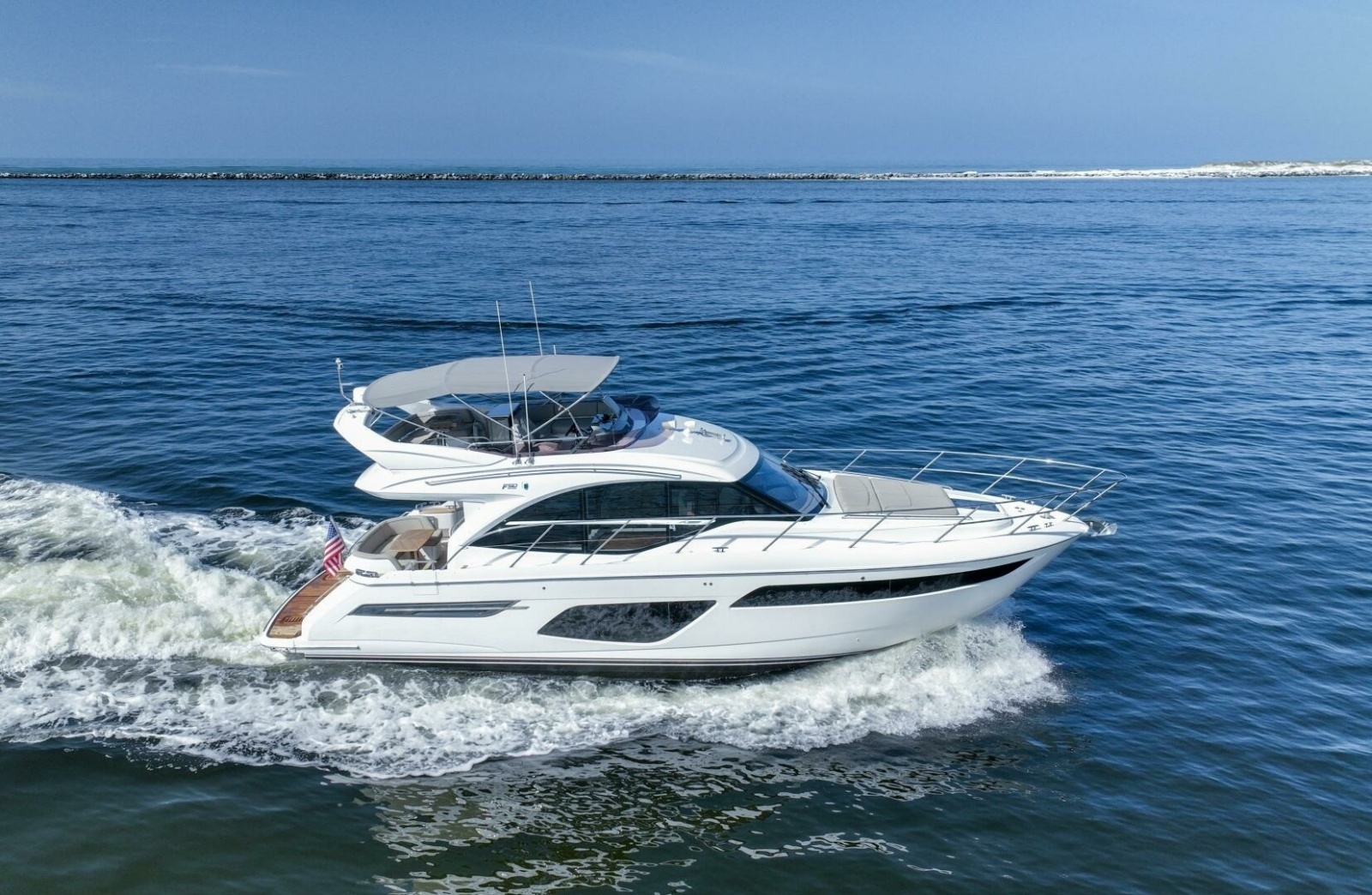 2021 Princess F50- MAKING TIME- Engine room- STBD