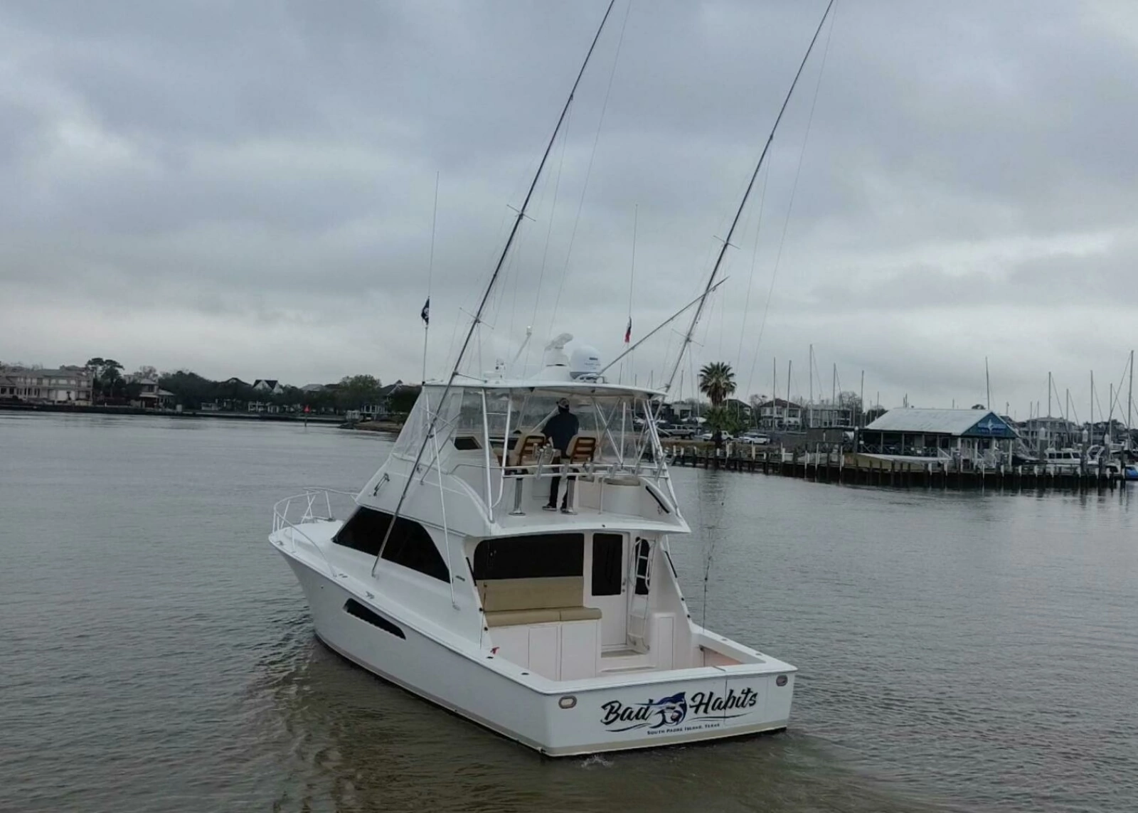 2007 Viking 45 Convertible Bad Habits
