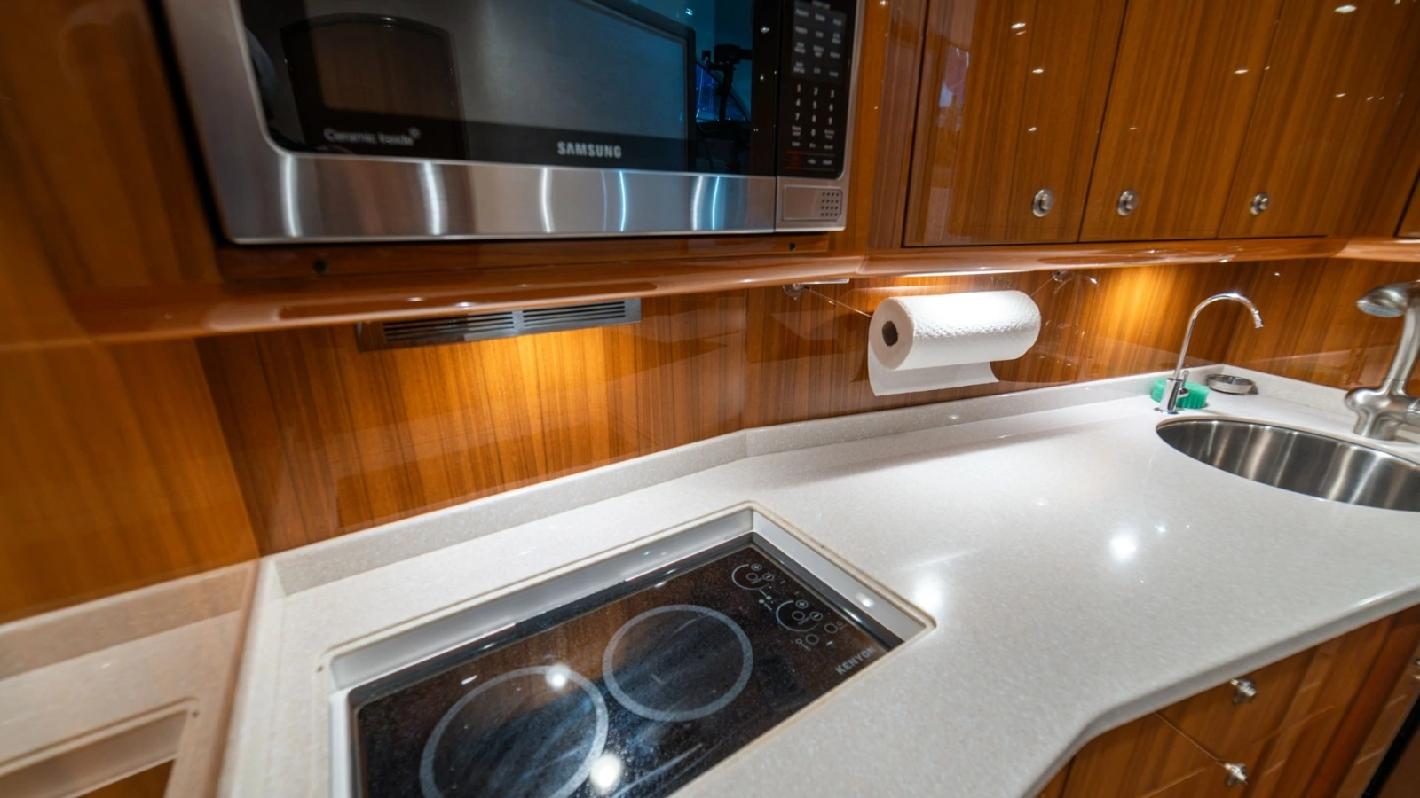 Galley with Modern Appliances