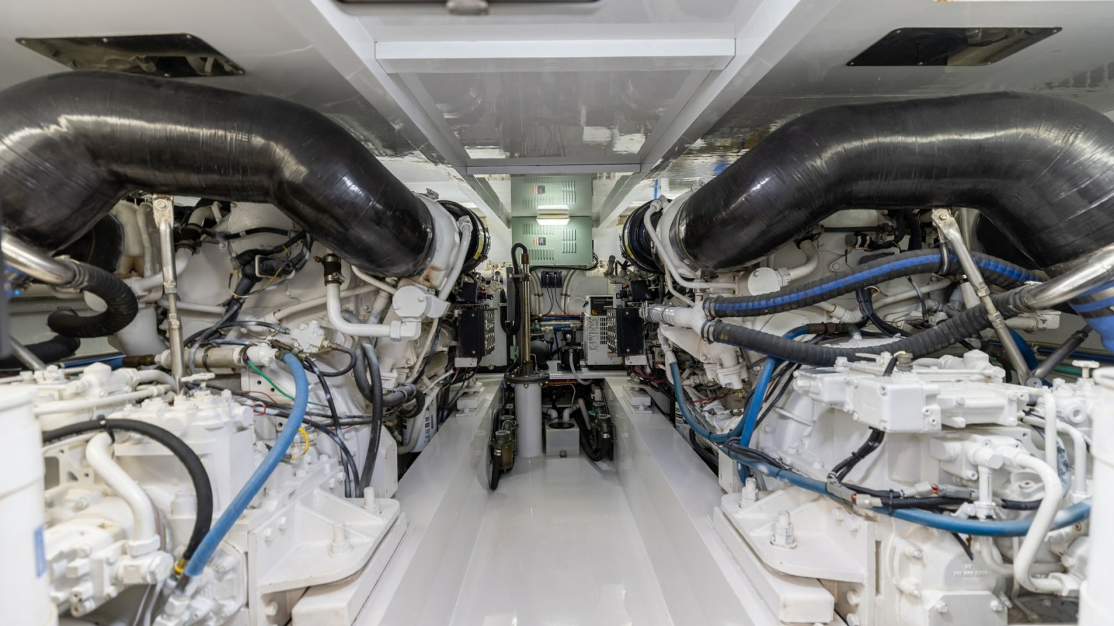 Engine Room with Dual Engines