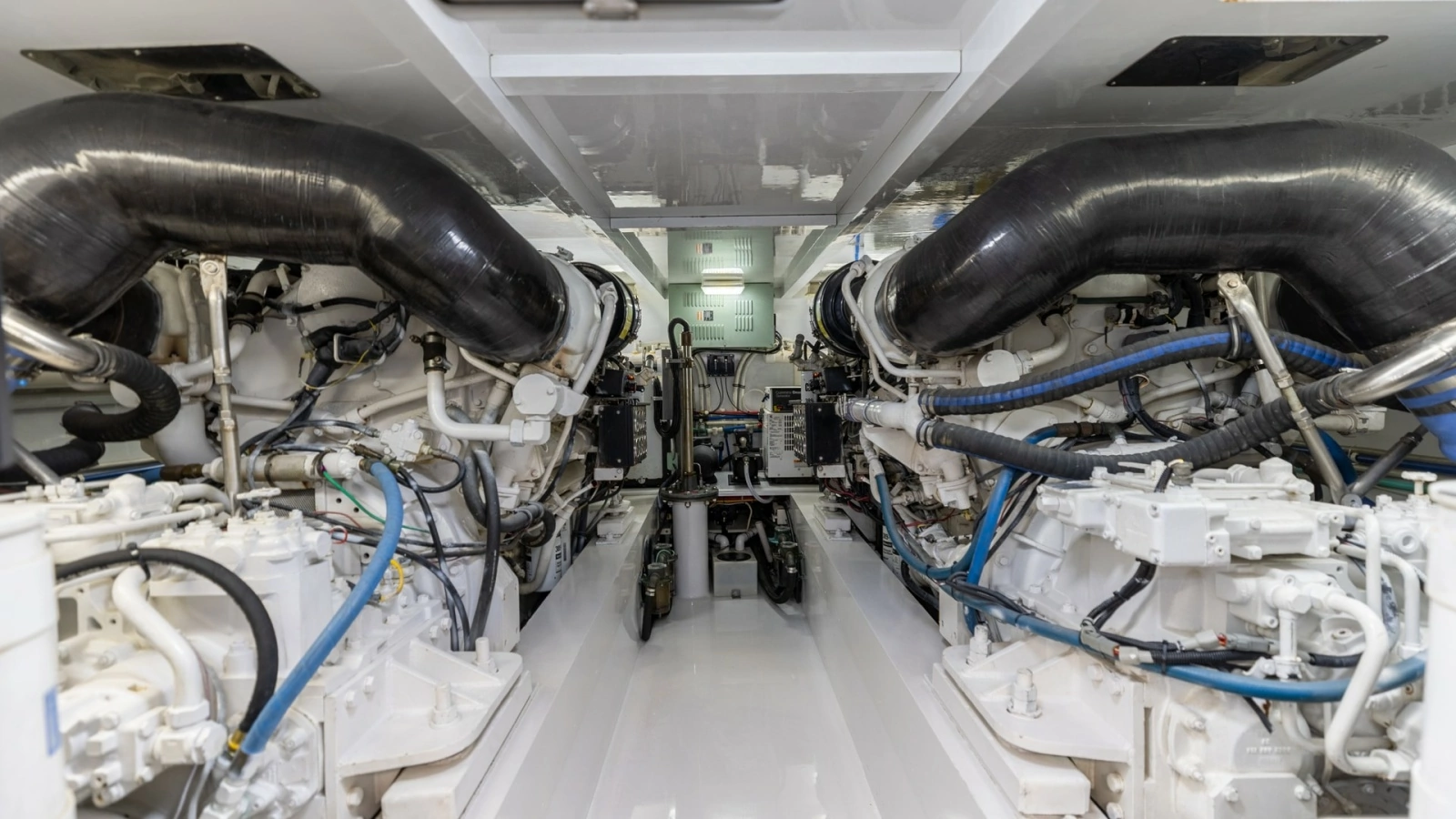 Engine Room with Dual Engines