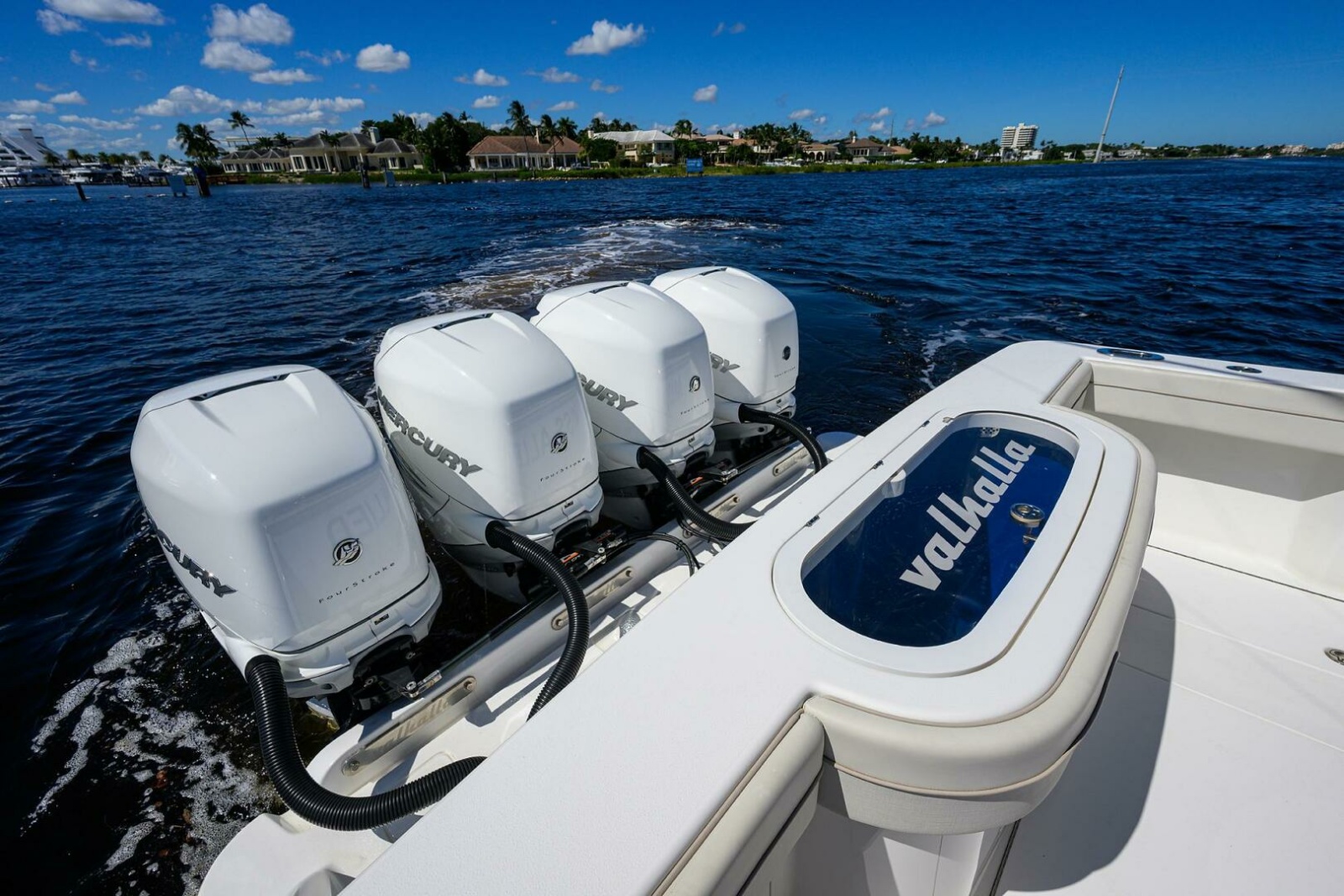 Quad Mercury Outboard Engines