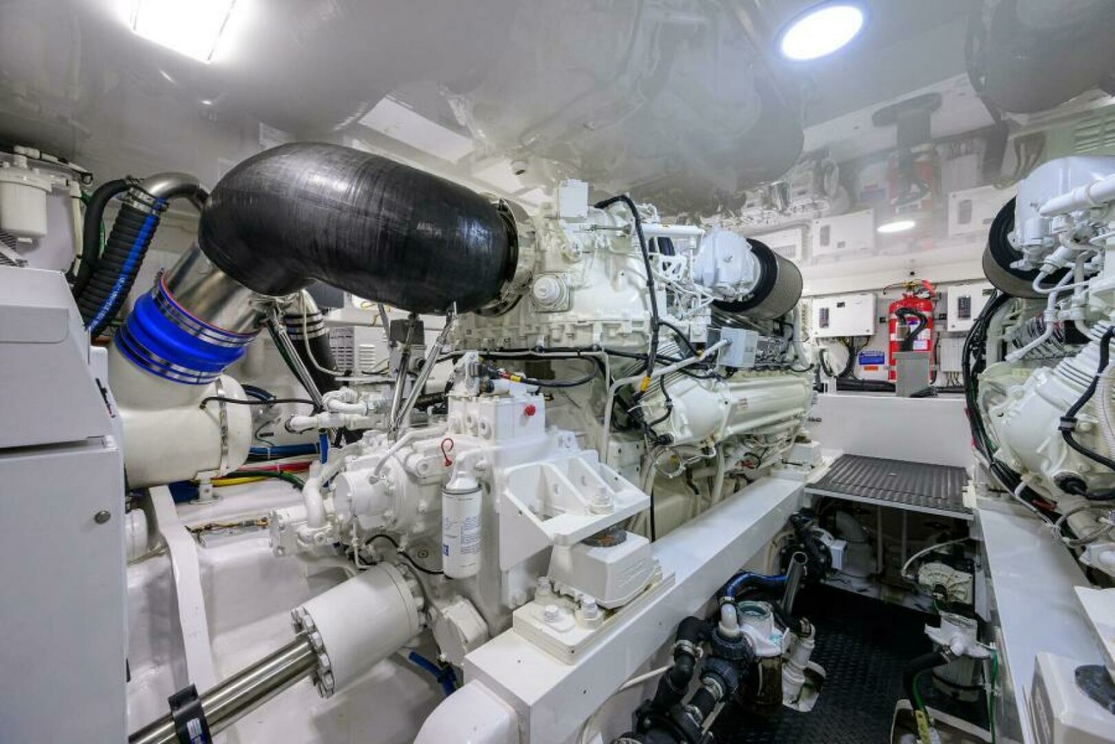 2023 Viking 64 Convertible - Engine Room