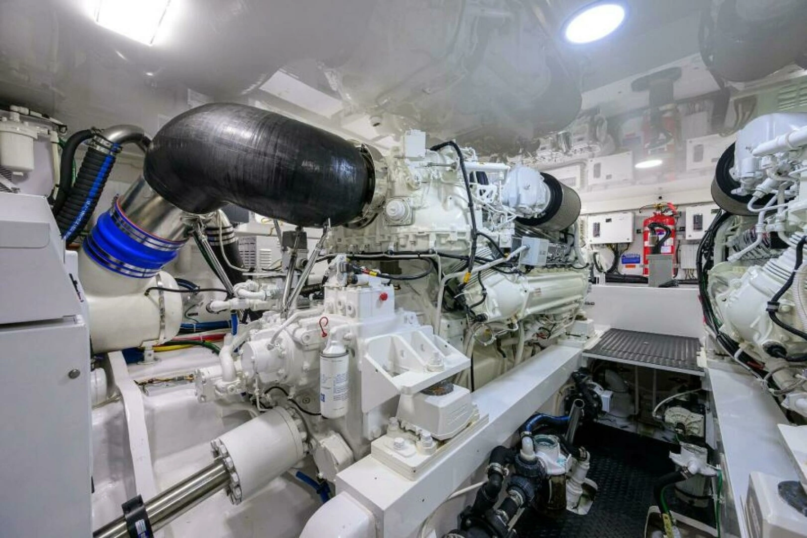 2023 Viking 64 Convertible - Engine Room