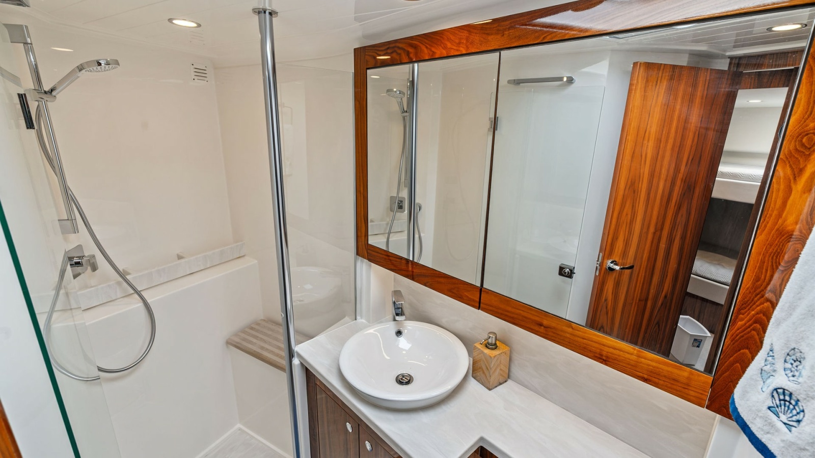 Luxurious Yacht Bathroom Suite