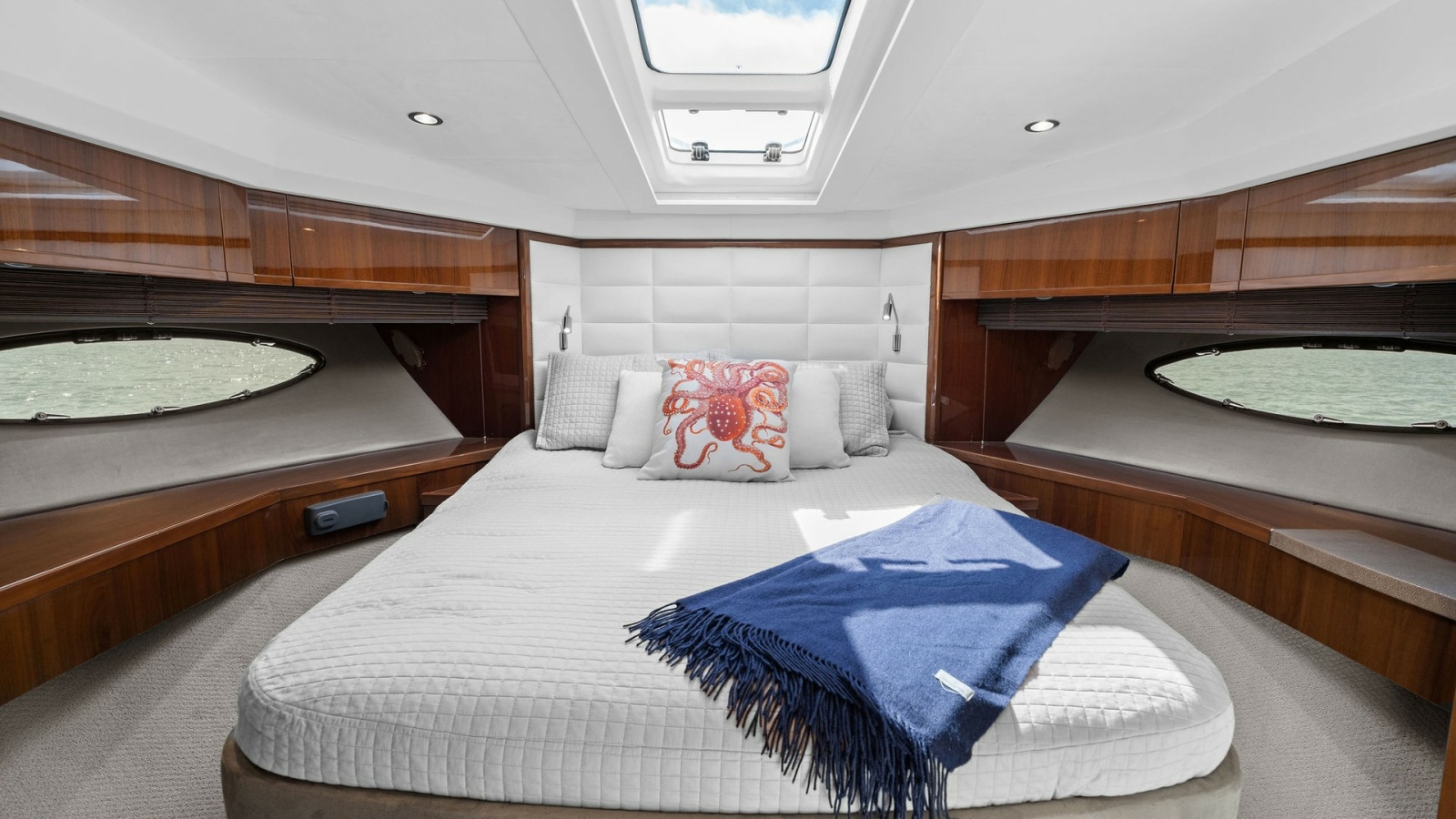 Luxurious Forward Stateroom View