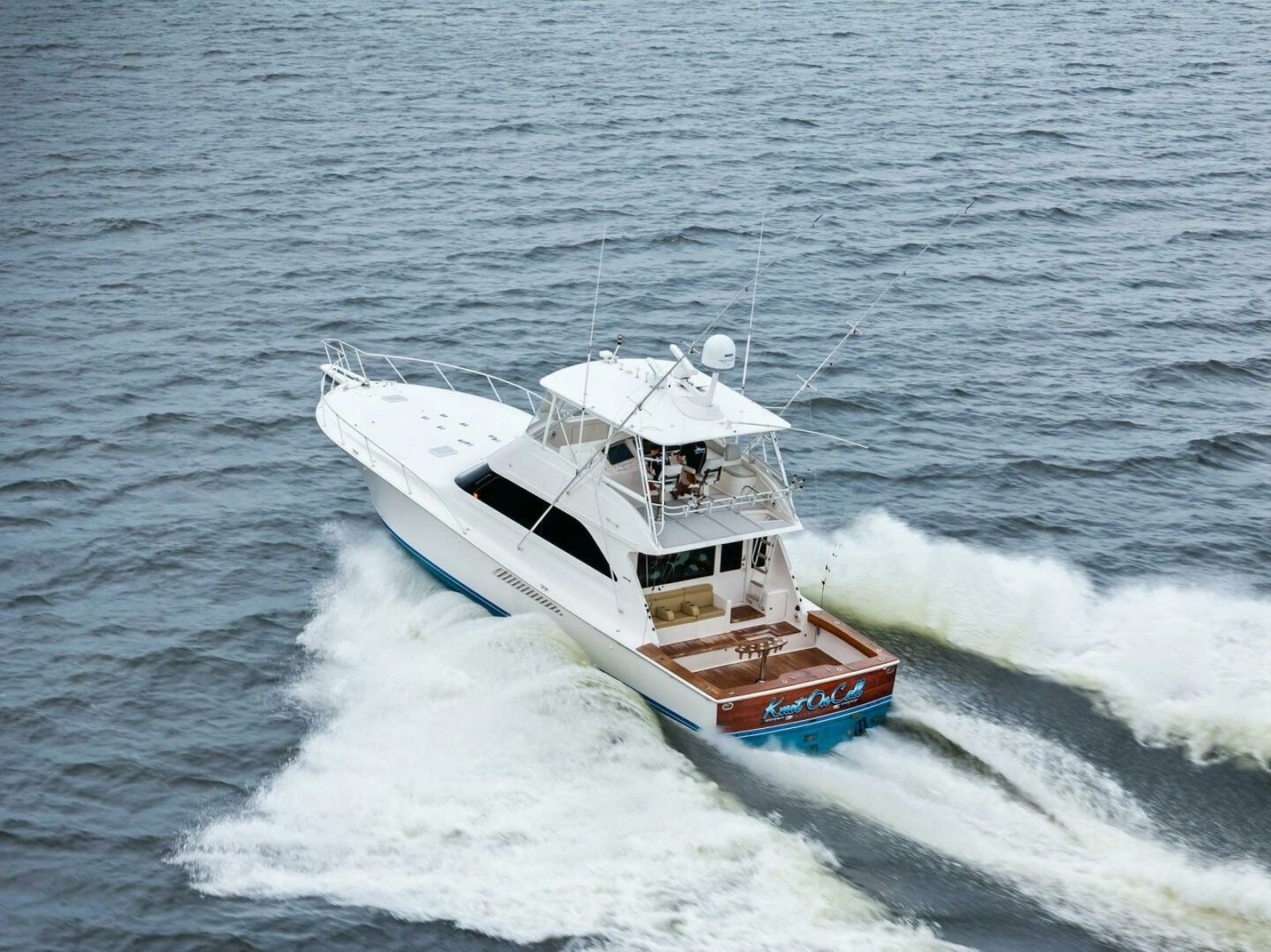 2006 Viking 61 Convertible KNOT ON CALL