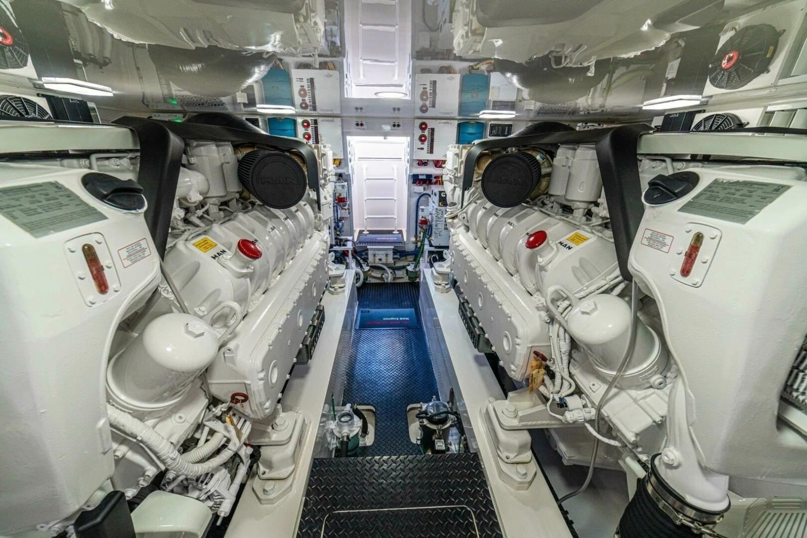 64 Viking Convertible Engine Room