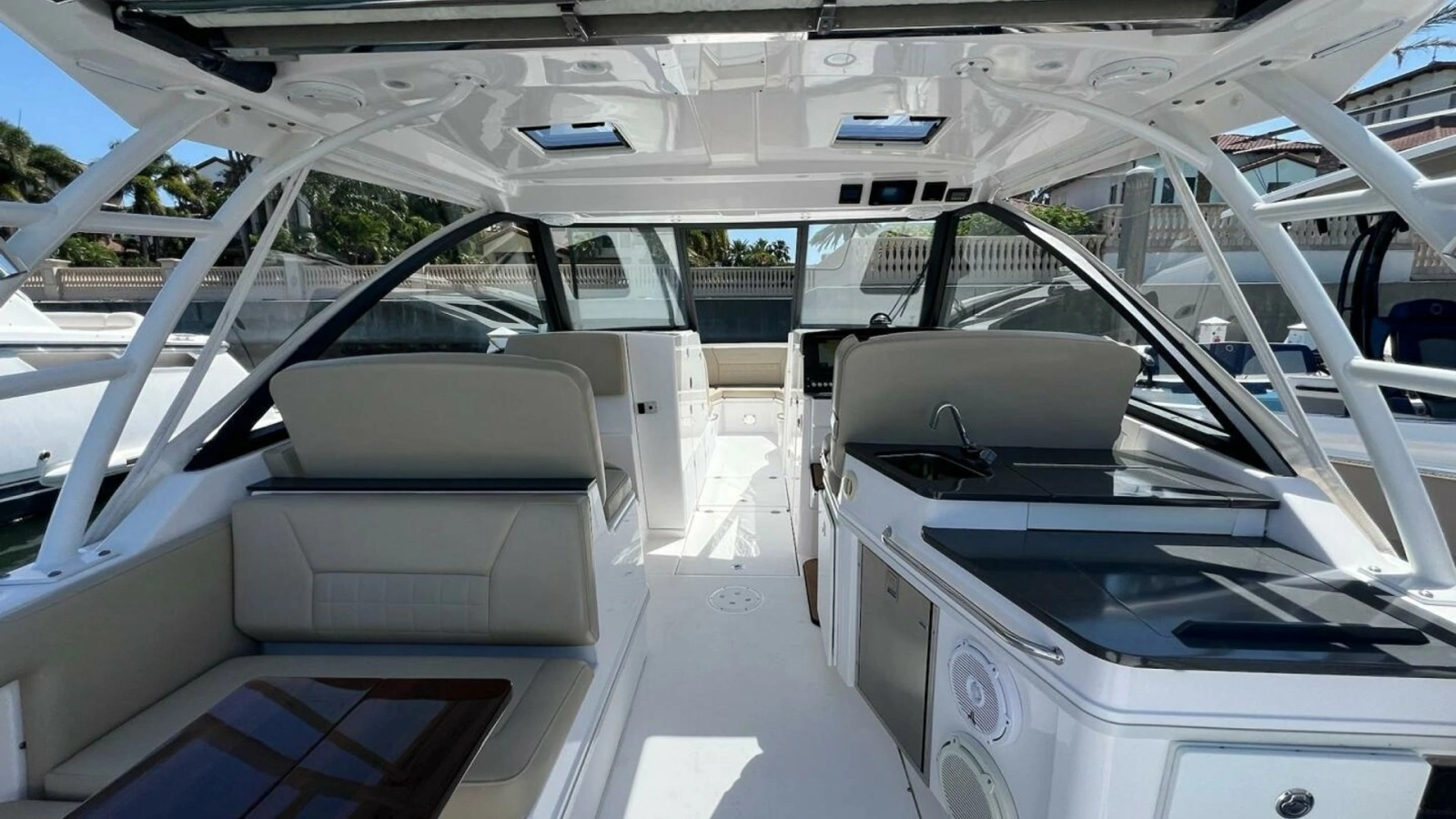 2019 Everglades 340 Dual Console- Helm