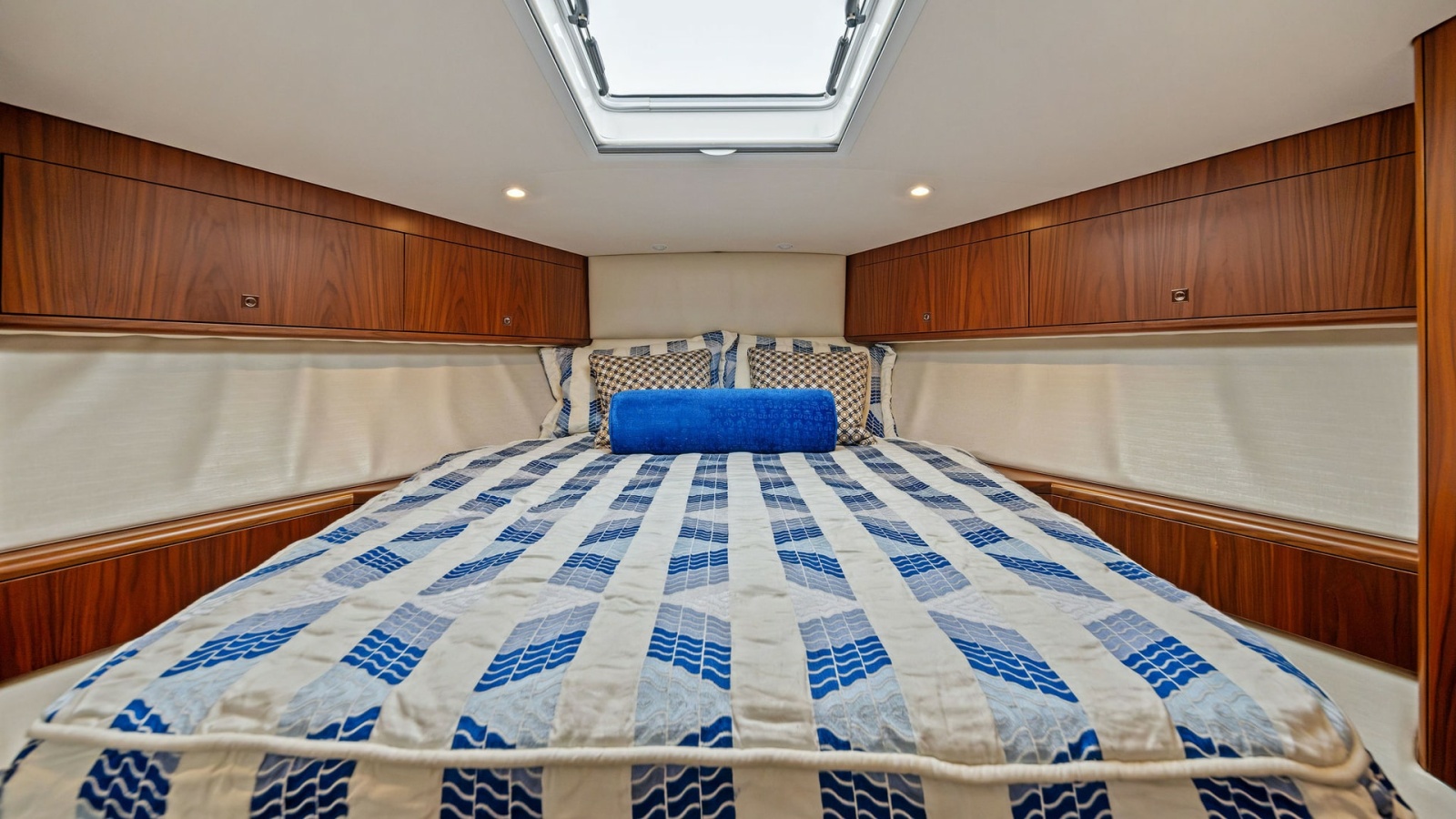 Forward Stateroom with Skylight
