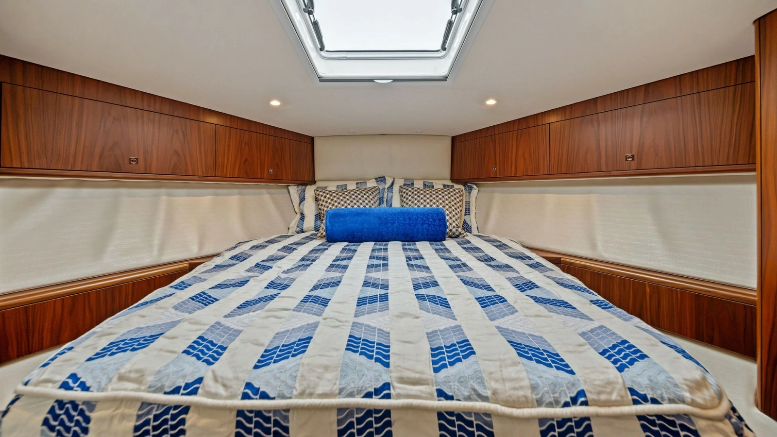 Forward Stateroom with Skylight