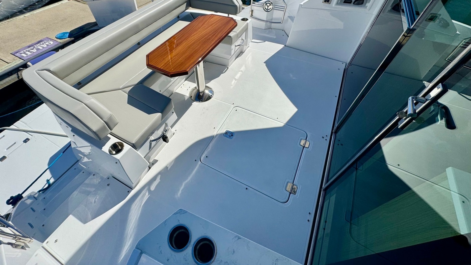 Spacious Cockpit Seating Area