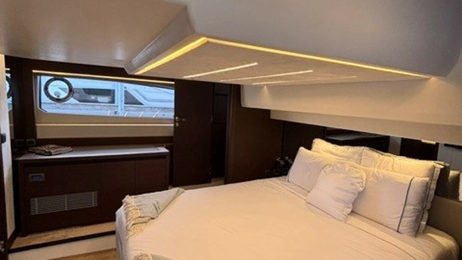 Master Stateroom with Ambient Lighting