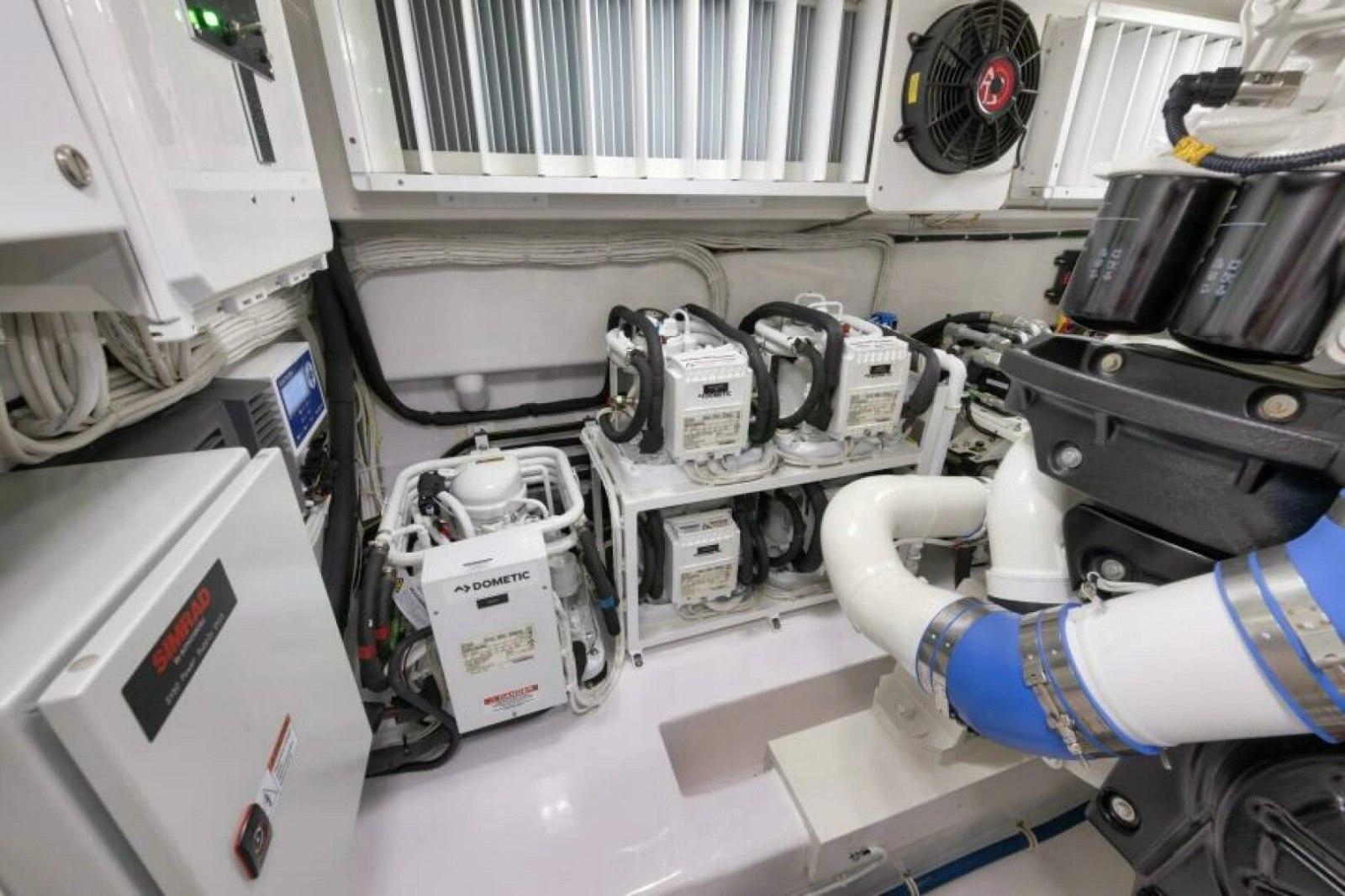 2024 Viking 68 Convertible- GYS TRADE- Engine Room