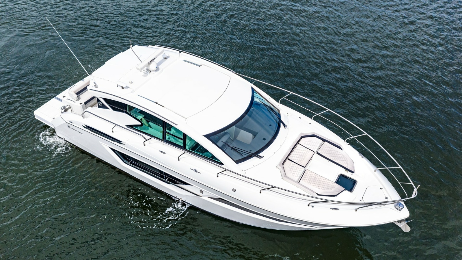 Aerial View of Bow and Cabin