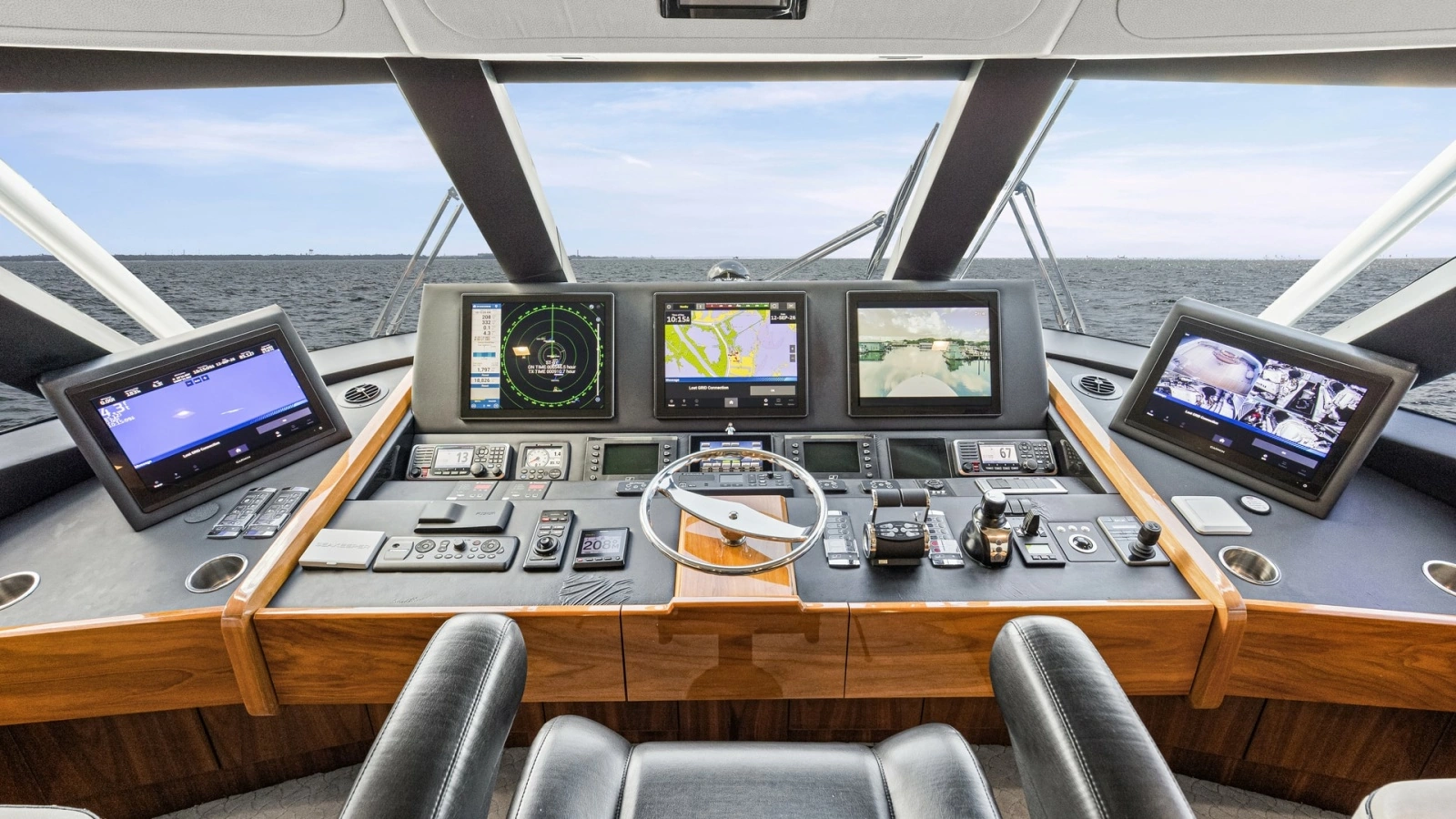 2017 72 Viking Enclosed Bridge Share-E Bridge (2)