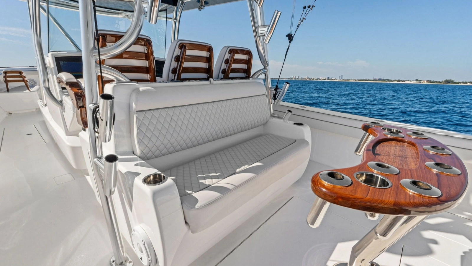 Cockpit Seating and Helm Station