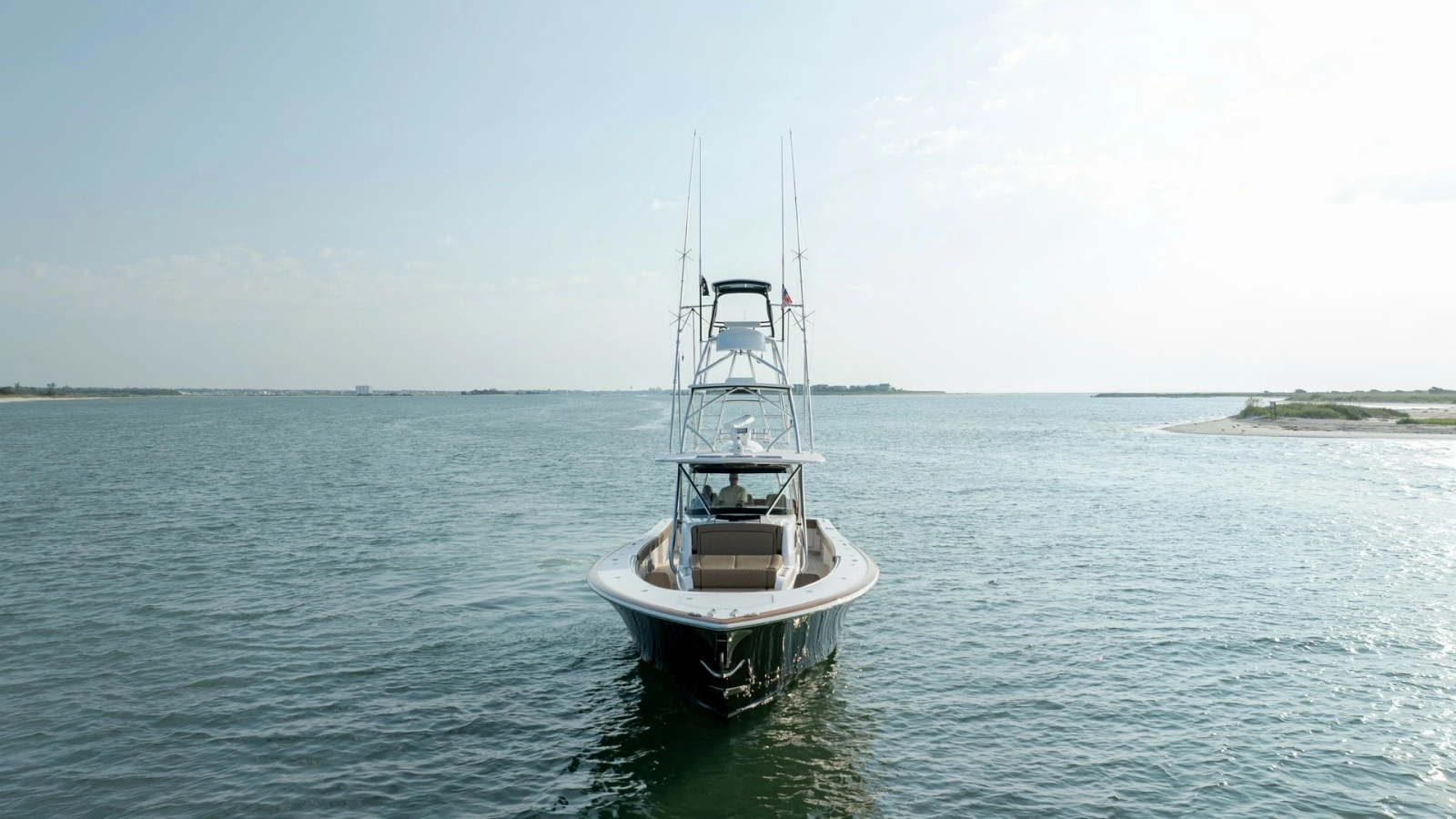 Bow View with Tower Structure