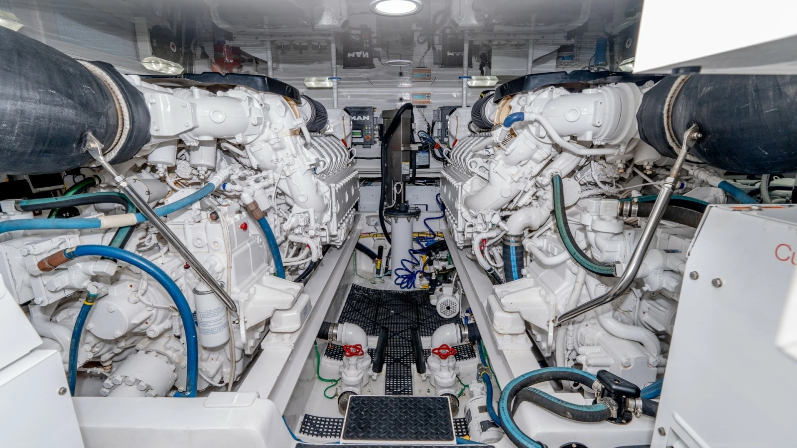 Engine Room with Dual Engines