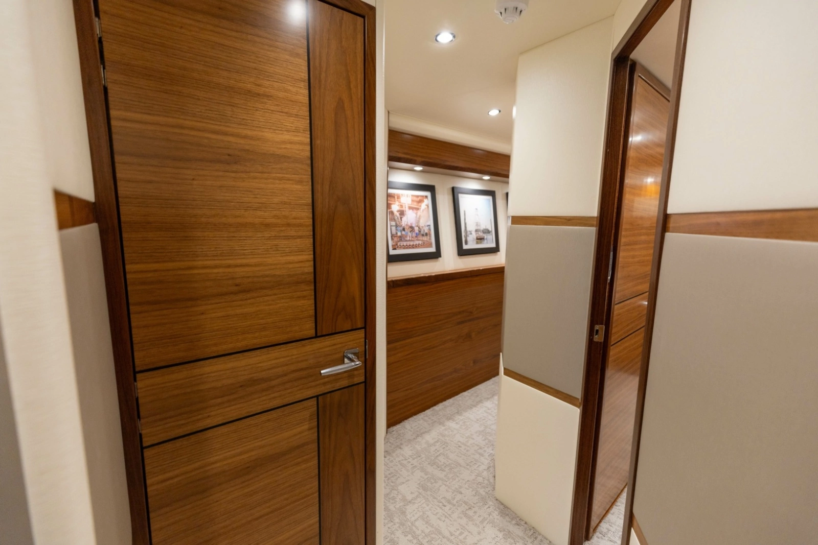 2023 Viking 72 Convertible- TEAM SUPREME- Companionway