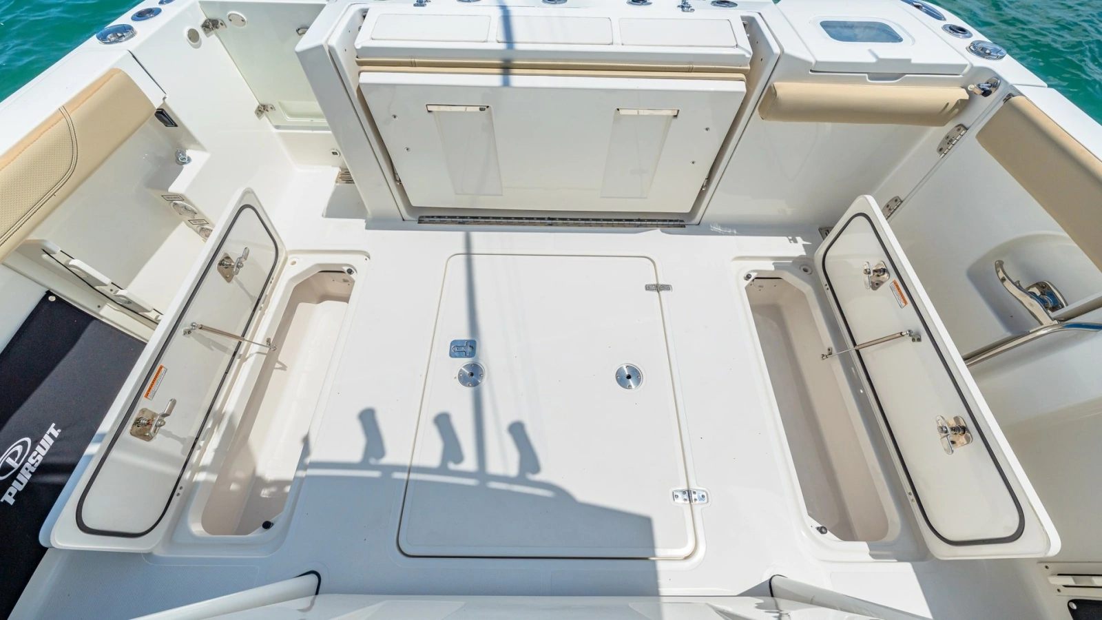 Spacious Aft Deck with Storage