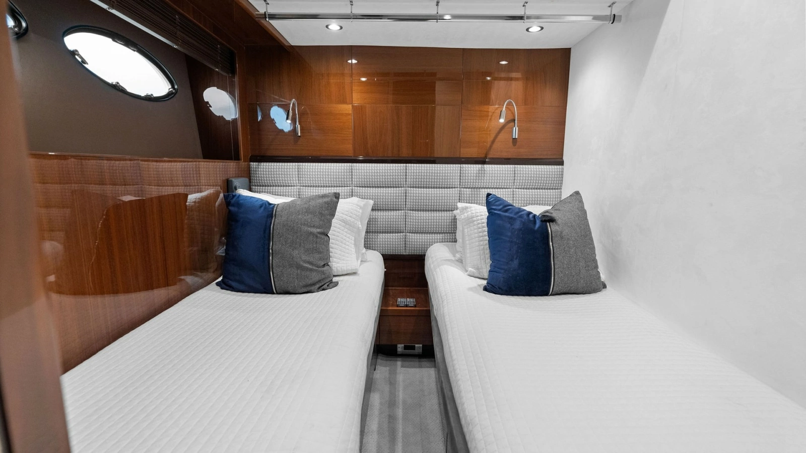 Twin Guest Cabin Interior View