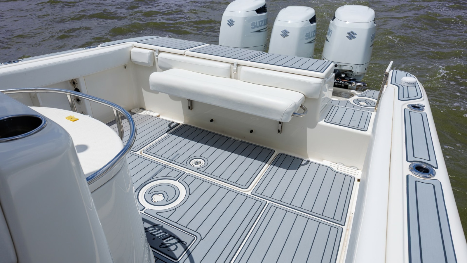 Spacious Aft Deck with Seating