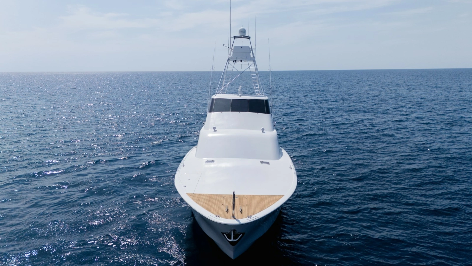 Bow View with Enclosed Bridge