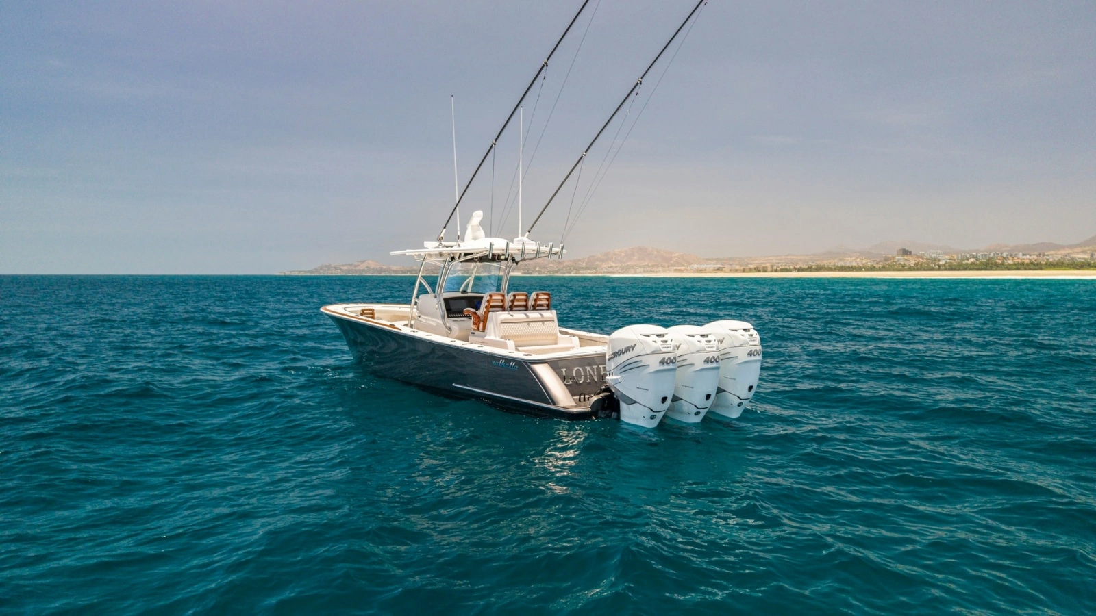 Aft View with Quad Outboards