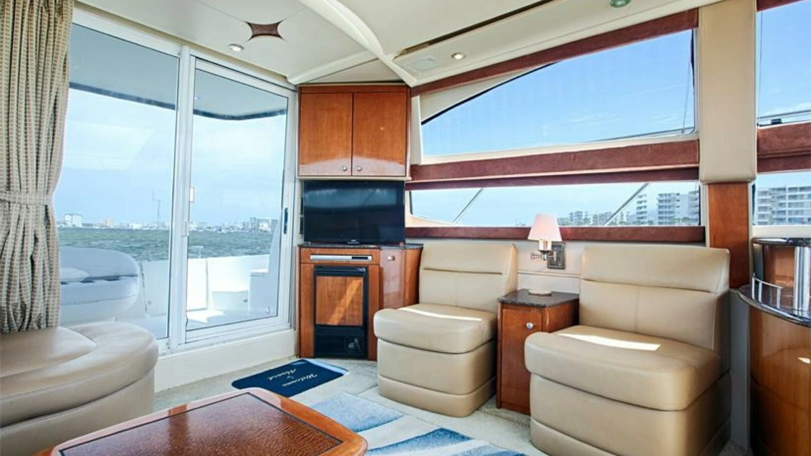 Spacious Interior Salon with Views