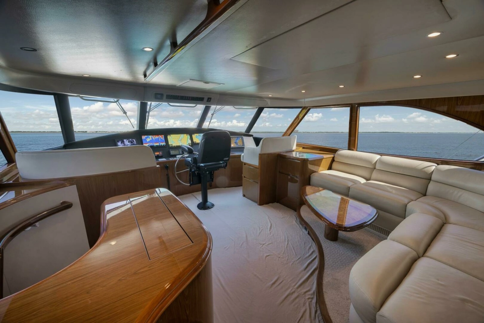 2011 Viking 76 Enclosed Bridge- TEUSEAS- Enclosed Bridge